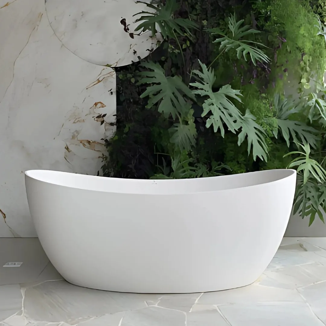 Banheira De Imersão Sem Hidromassagem Sabbia Sampa 170x73 Com Válvula Click Branco Acetinado