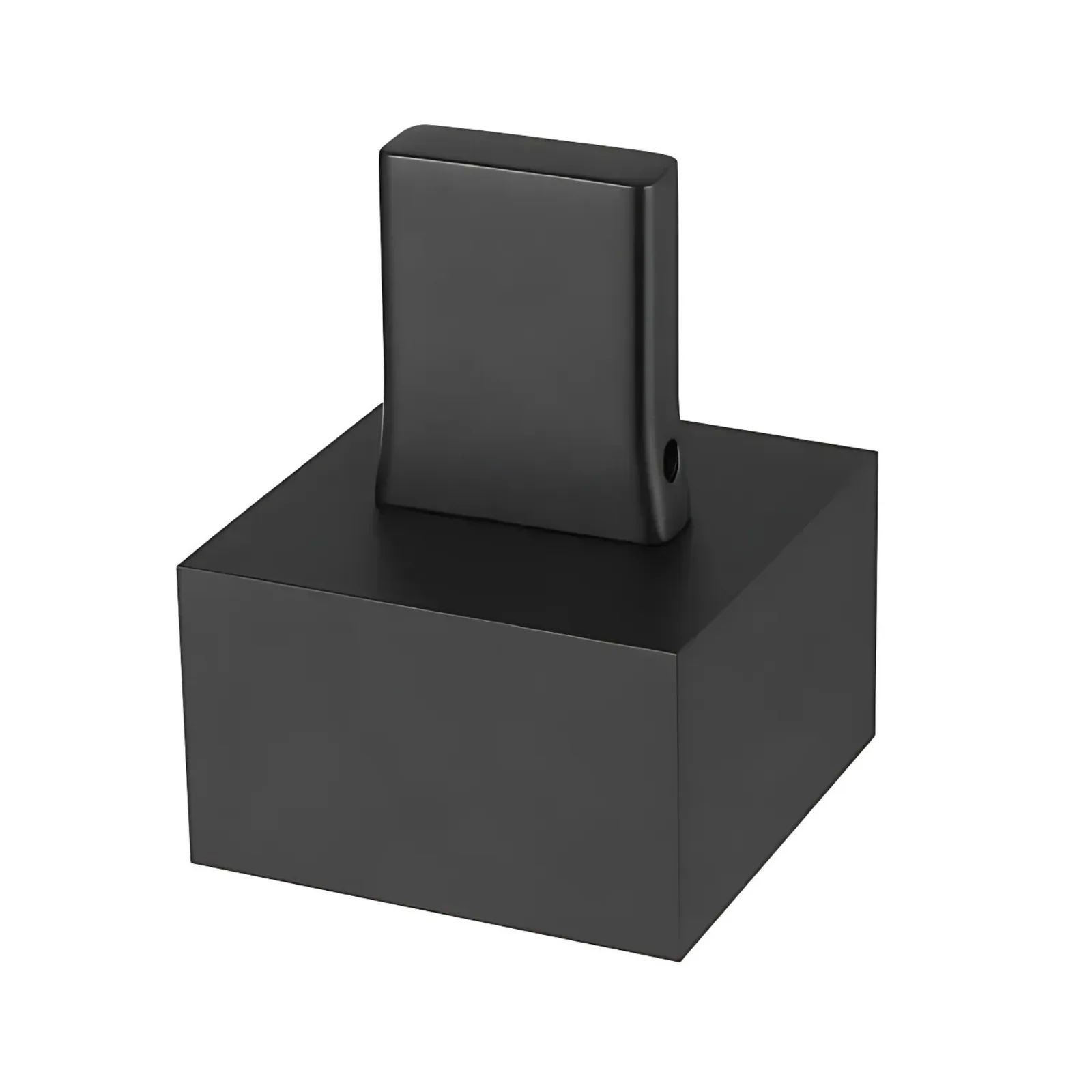 Acabamento para Registro Meber Axiom Slim Preto Mate