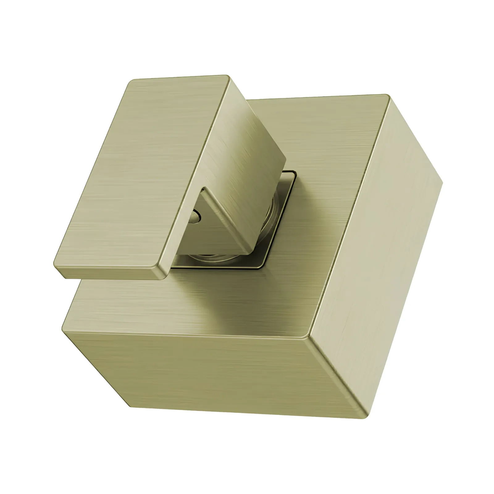 Acabamento para Registro Base Deca/Meber 1 1/4" e 1 1/2" Ouro Escovado Lexxa Bagno LX1014OE