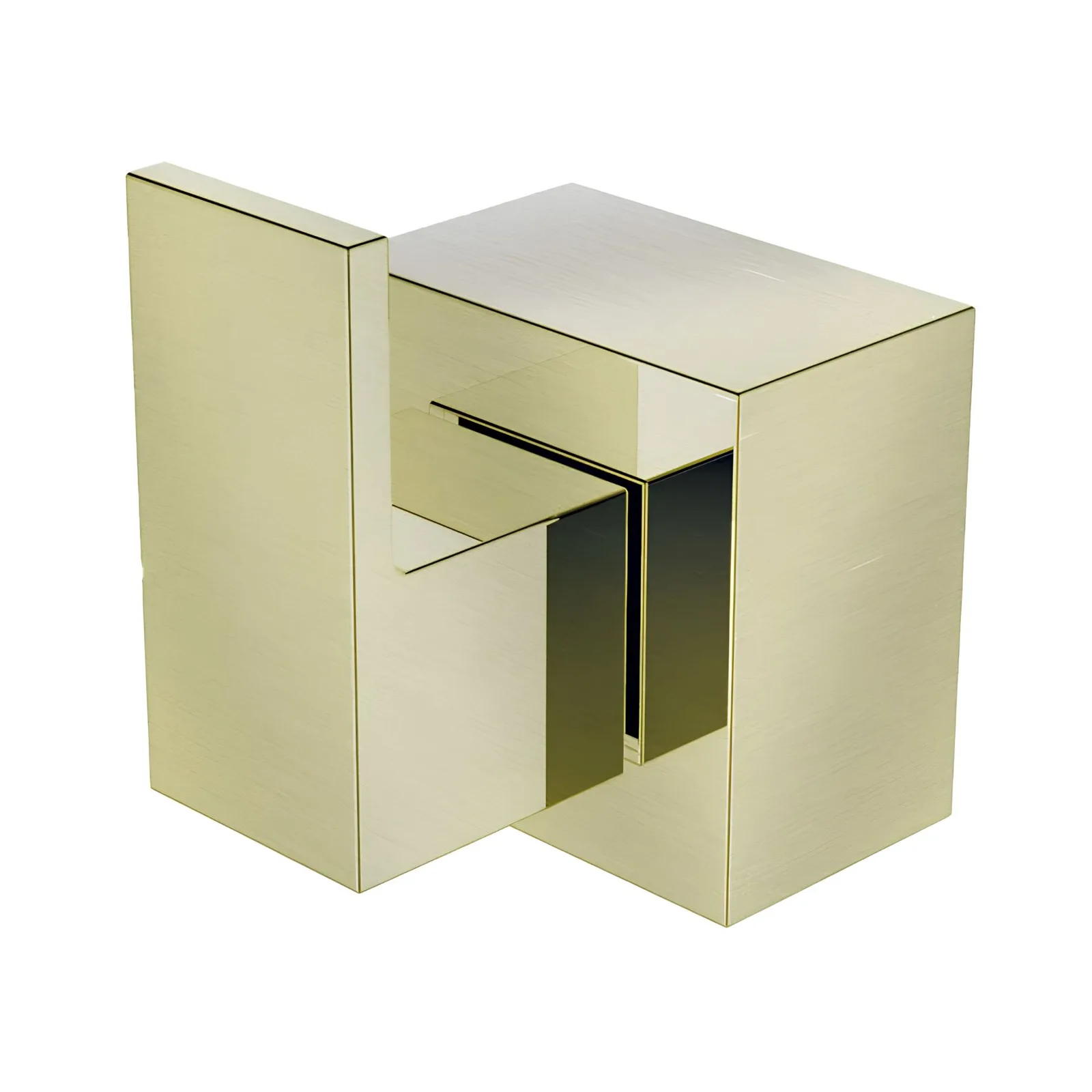 Acabamento de Registro Base Deca Ouro Escovado 3/4 Lexxa Bagno LX1004OE