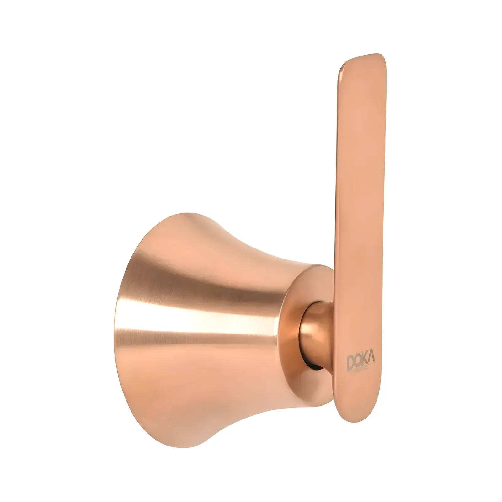 Acabamento de Registro Deca 1/2 E 3/4 Brushed Rose Gold Doka Rainbow