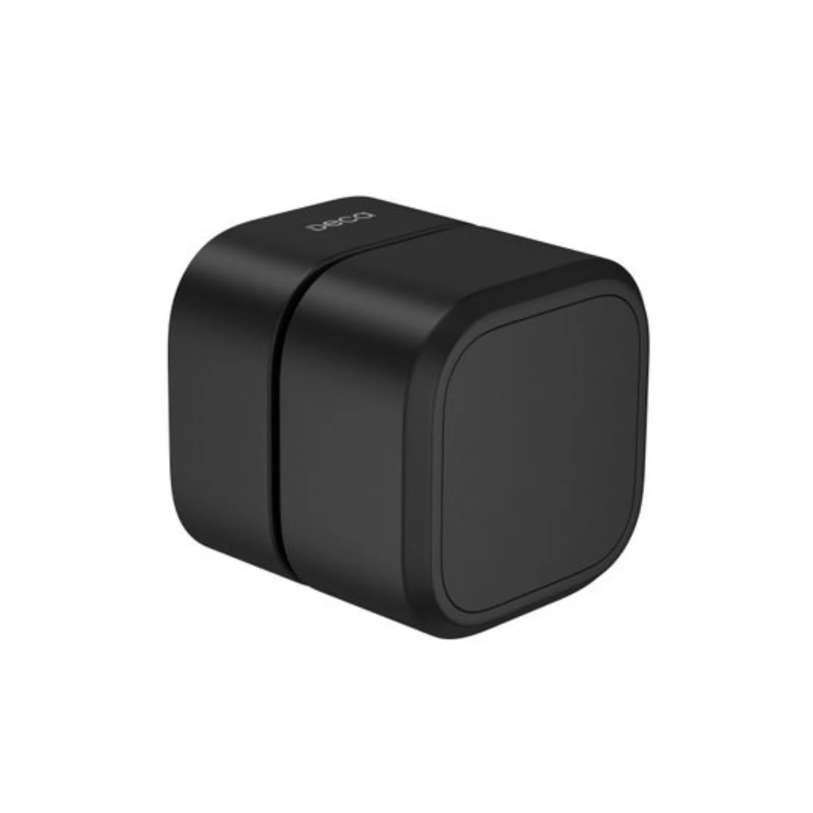 Acabamento Deca You para registro de gaveta até 1" quadrado Black Matte