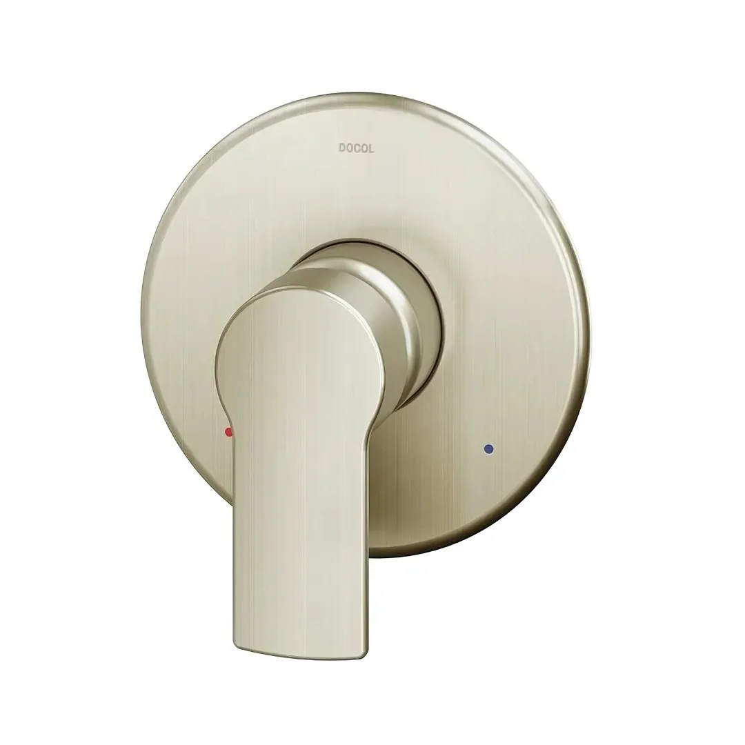 Acabamento Monocomando Níquel Escovado Docol Argon 3/4"