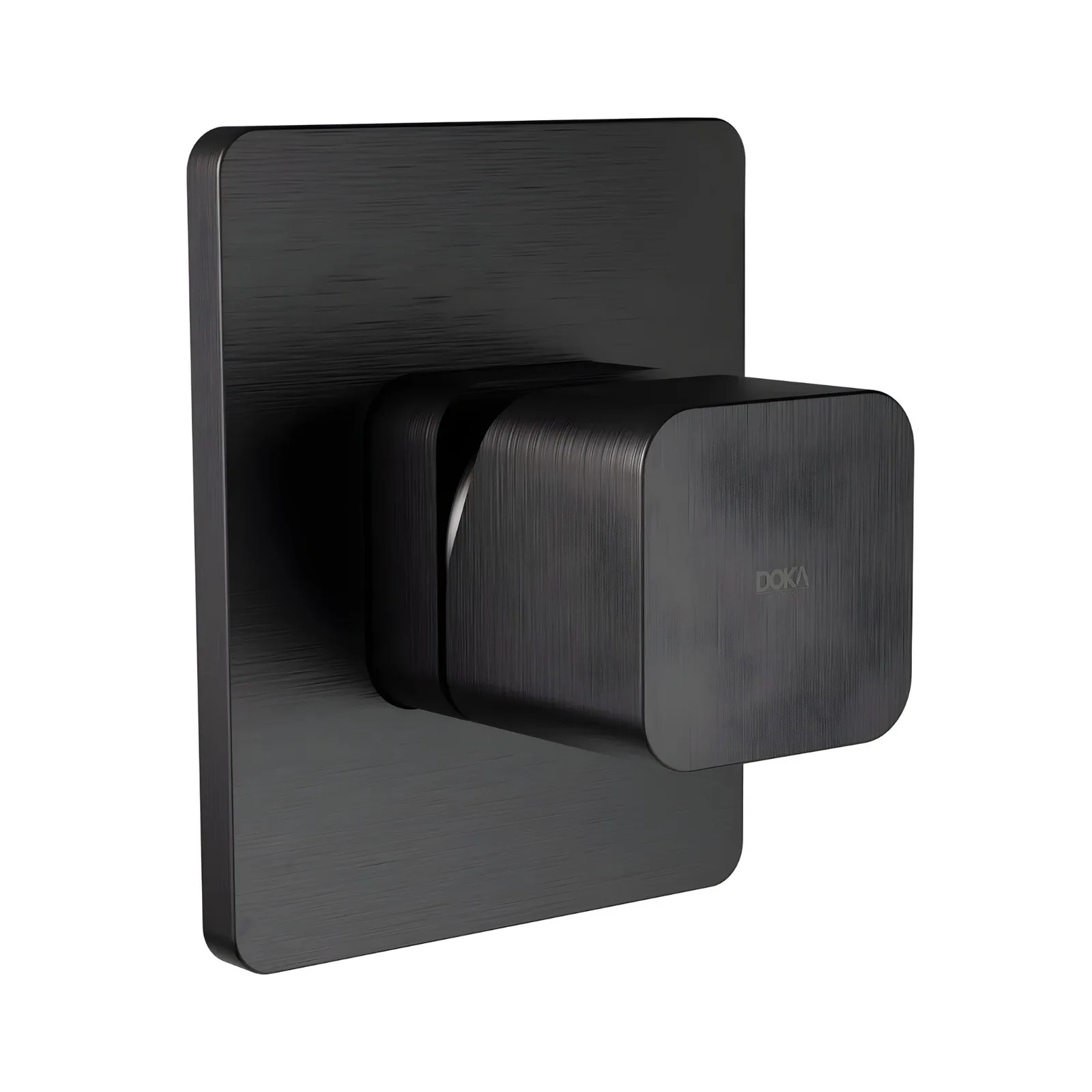 Acabamento para Monocomando de Chuveiro Gunmetal Doka Deca/Docol Rivvo