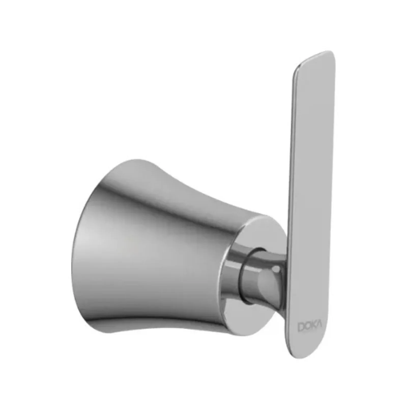 Acabamento para Registro Brushed Nickel (1/2" e 3/4" gaveta DECA) Doka Rainbow