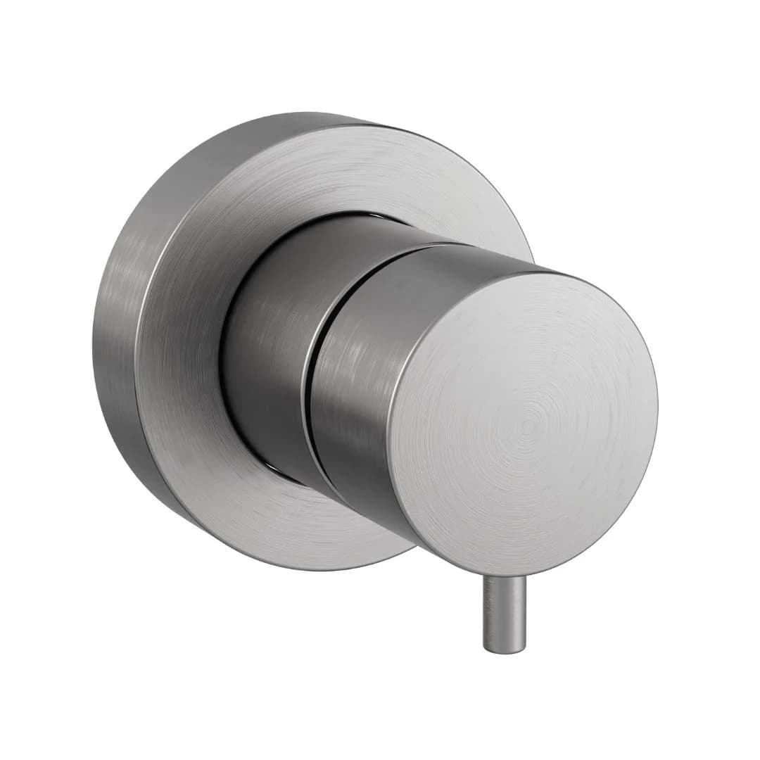 Acabamento Para Registro Brushed Nickel Doka Loop Base Deca