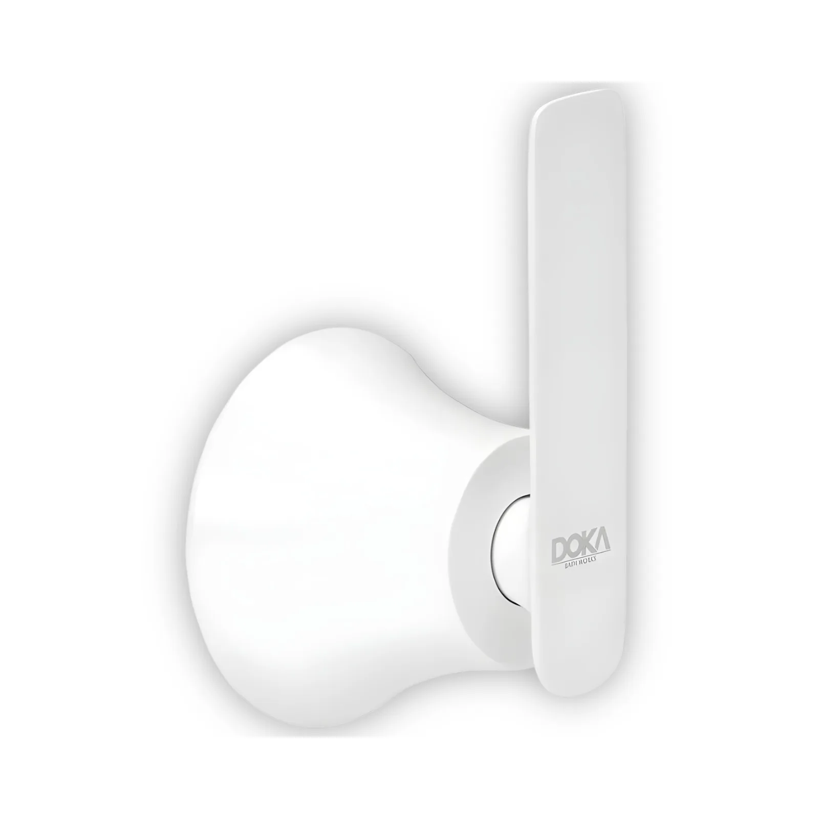 Acabamento para Registro Matt White (1/2" e 3/4" pressão DECA somente 3,5 voltas) Doka Rainbow