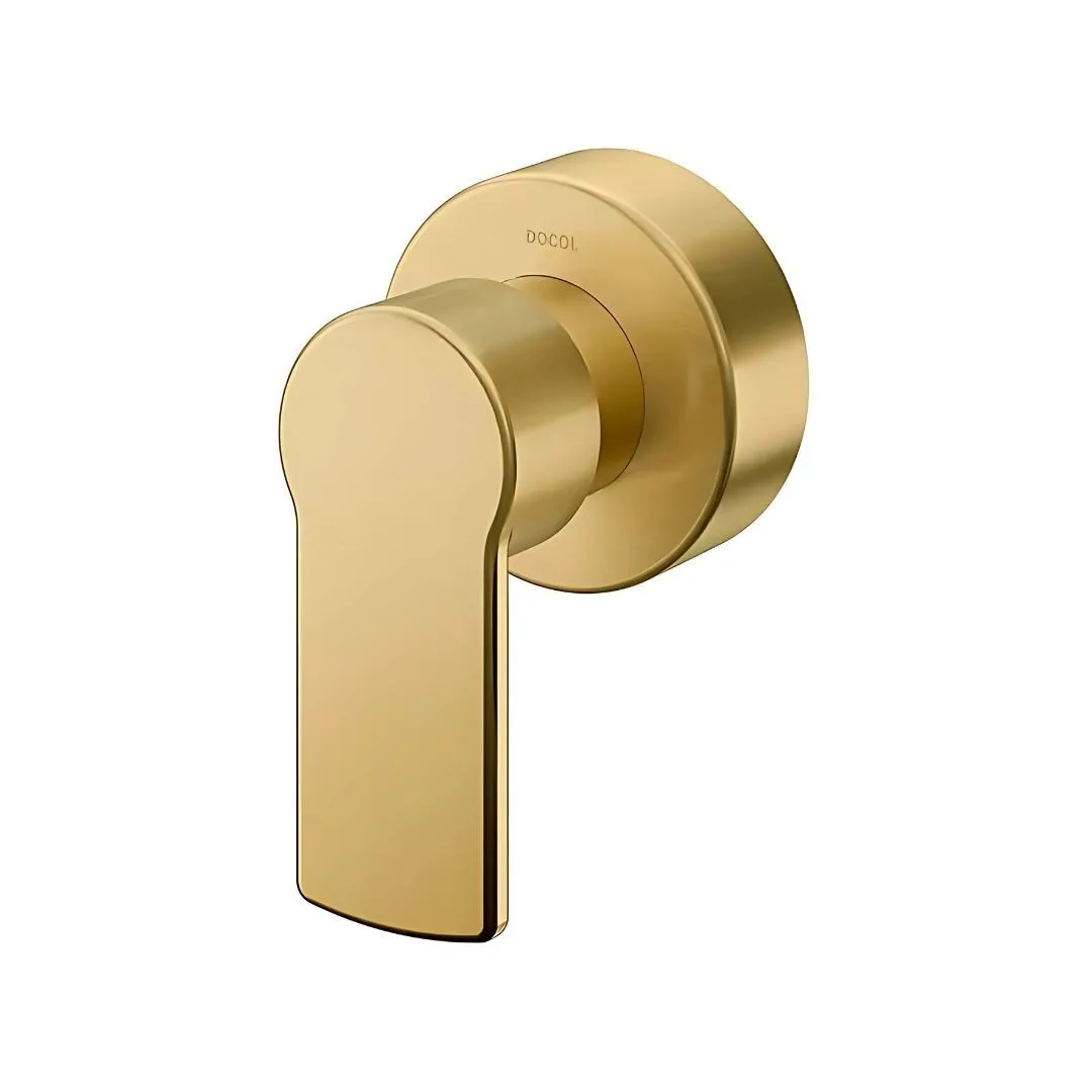 Acabamento Para Registro Ouro Escovado Docol Argon Base Deca