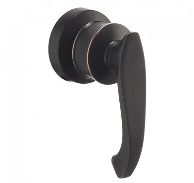 Acabamento Registro Rubinettos Classic Preto Matte 3/4 Base Deca Rb896