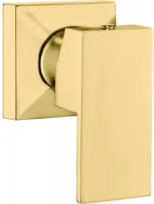 Acabamento Registro Rubinettos Quadro Dourado 3/4 Base Deca Rb7153