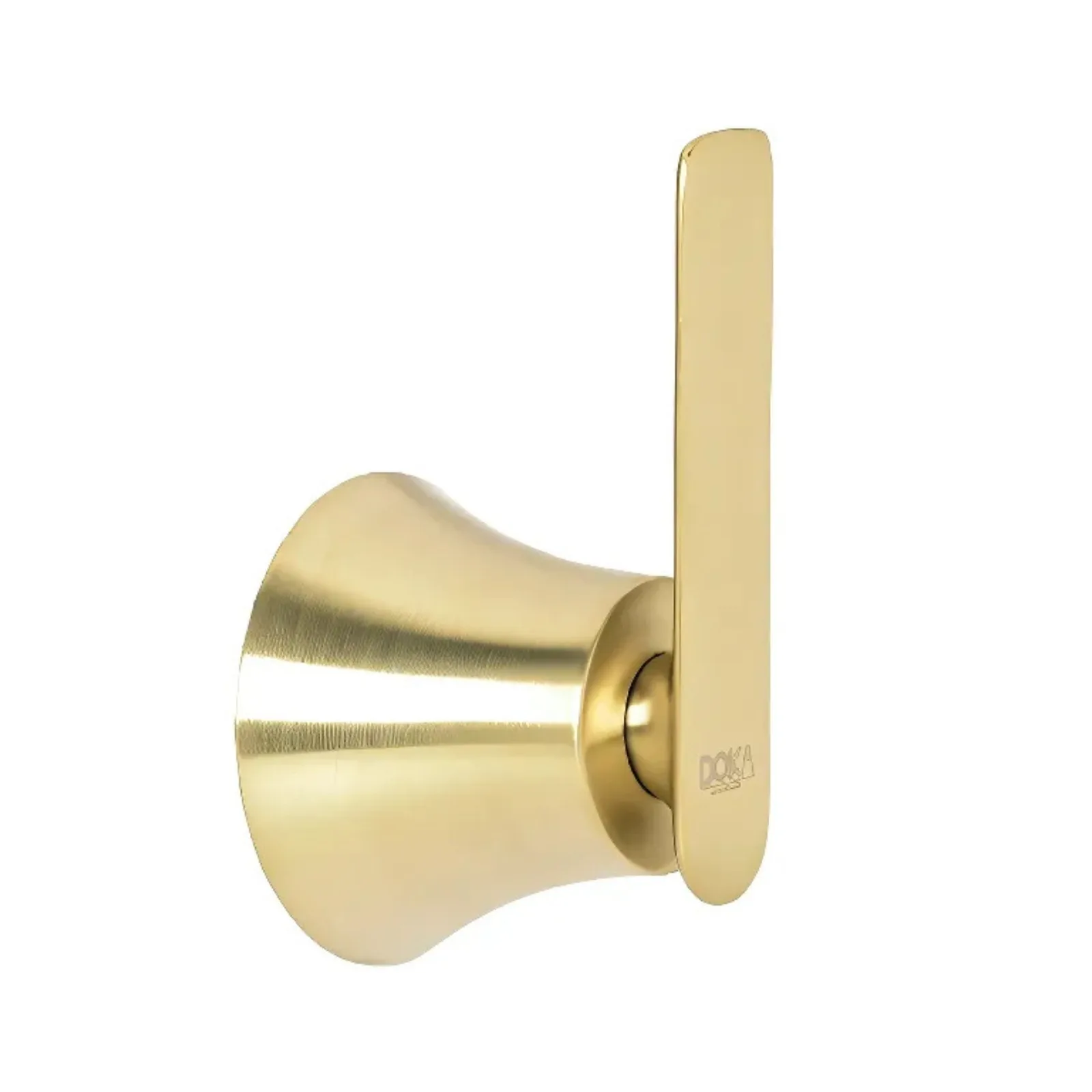 Acabamento Para Registro Brushed Gold (1/2" e 3/4" pressão DECA somente 3,5 voltas) Doka Rainbow