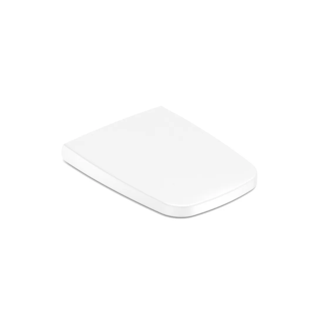 Assento Boss Branco Polipropileno com Soft Close Roca