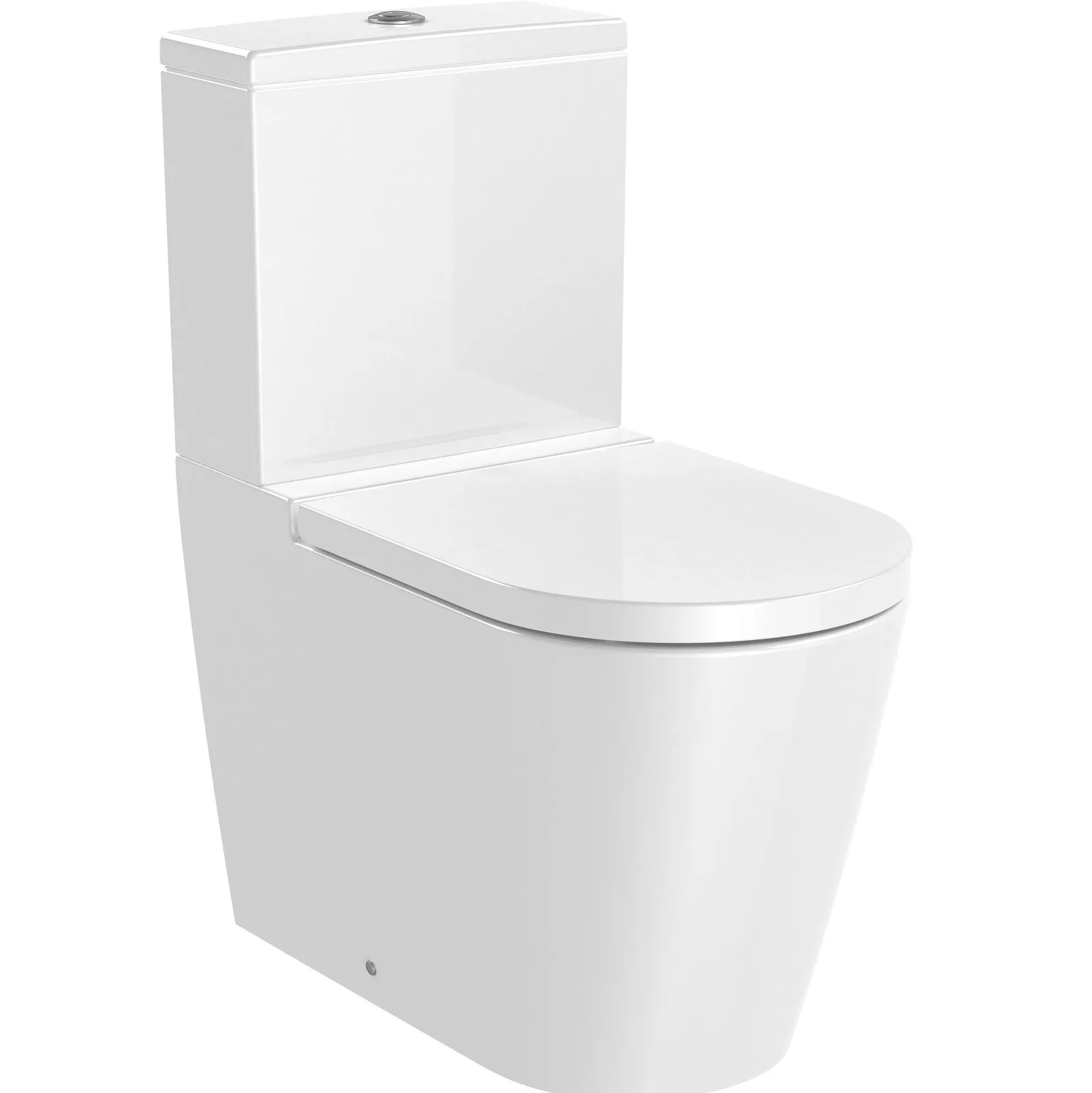 Bacia Sanitária Roca Inspira Round para Caixa Saída Dual E Vertical Branco