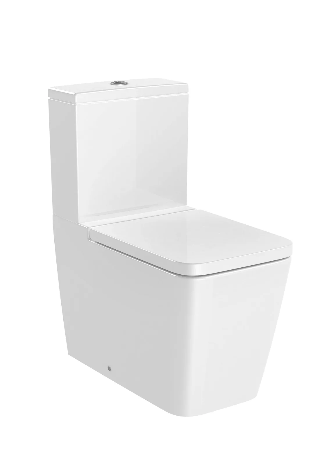 Bacia Sanitária Roca Inspira Square para Caixa Saída Dual E Vertical Branco