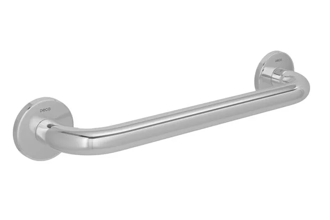 Barra de Apoio Deca Conforto 40cm Aço Polido