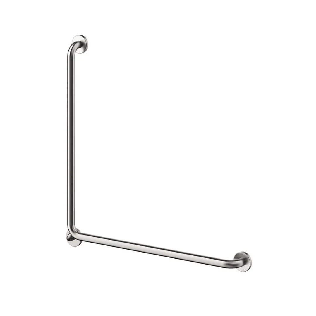 Barra De Apoio Em L Inox Escovado 80x80 Docol
