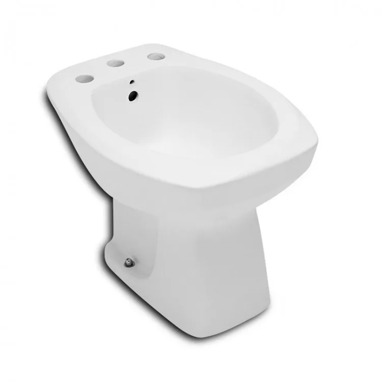 Bidê Roca Thema com 3 Furos e Ducha Snow