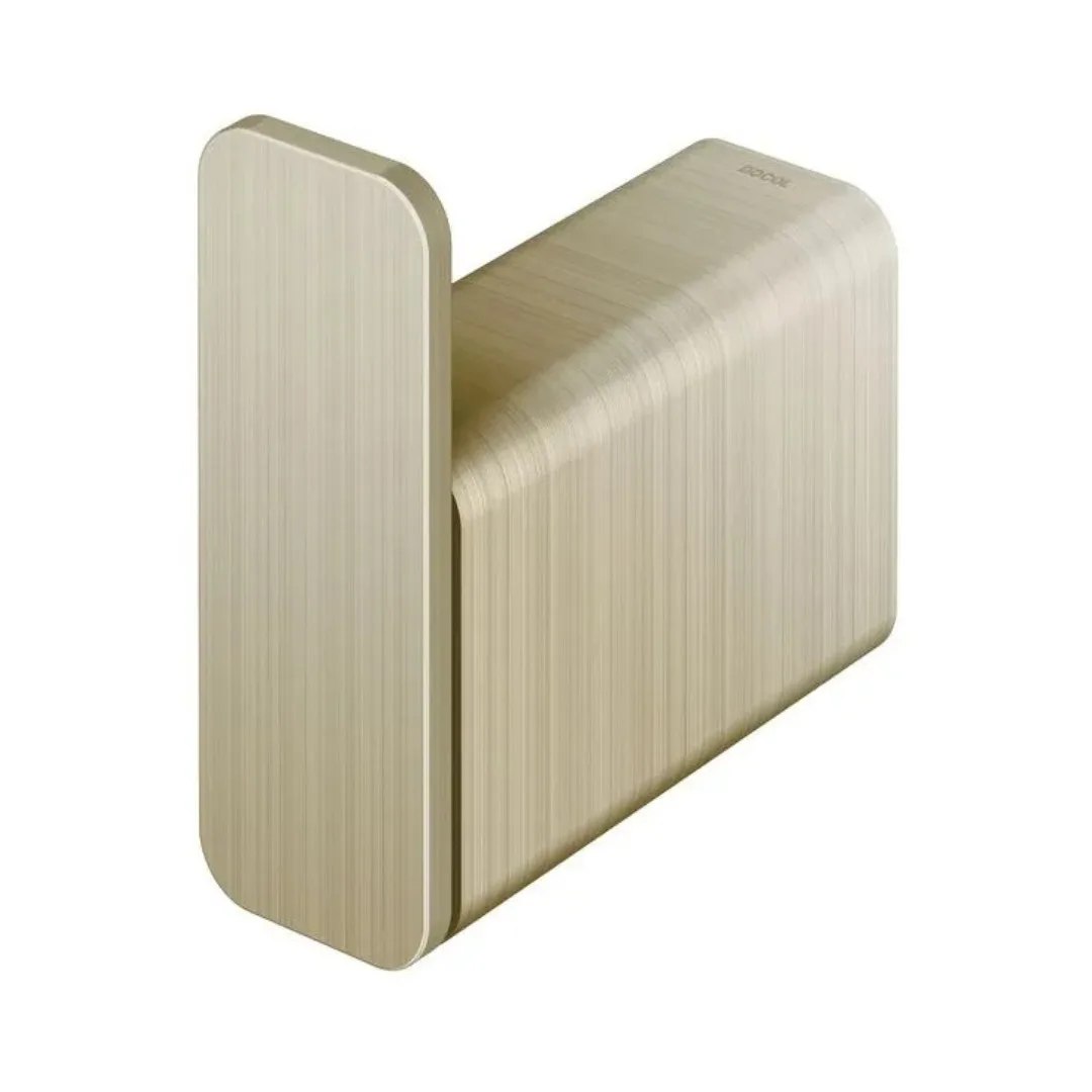 Cabide De Parede Níquel Escovado Docol Flat