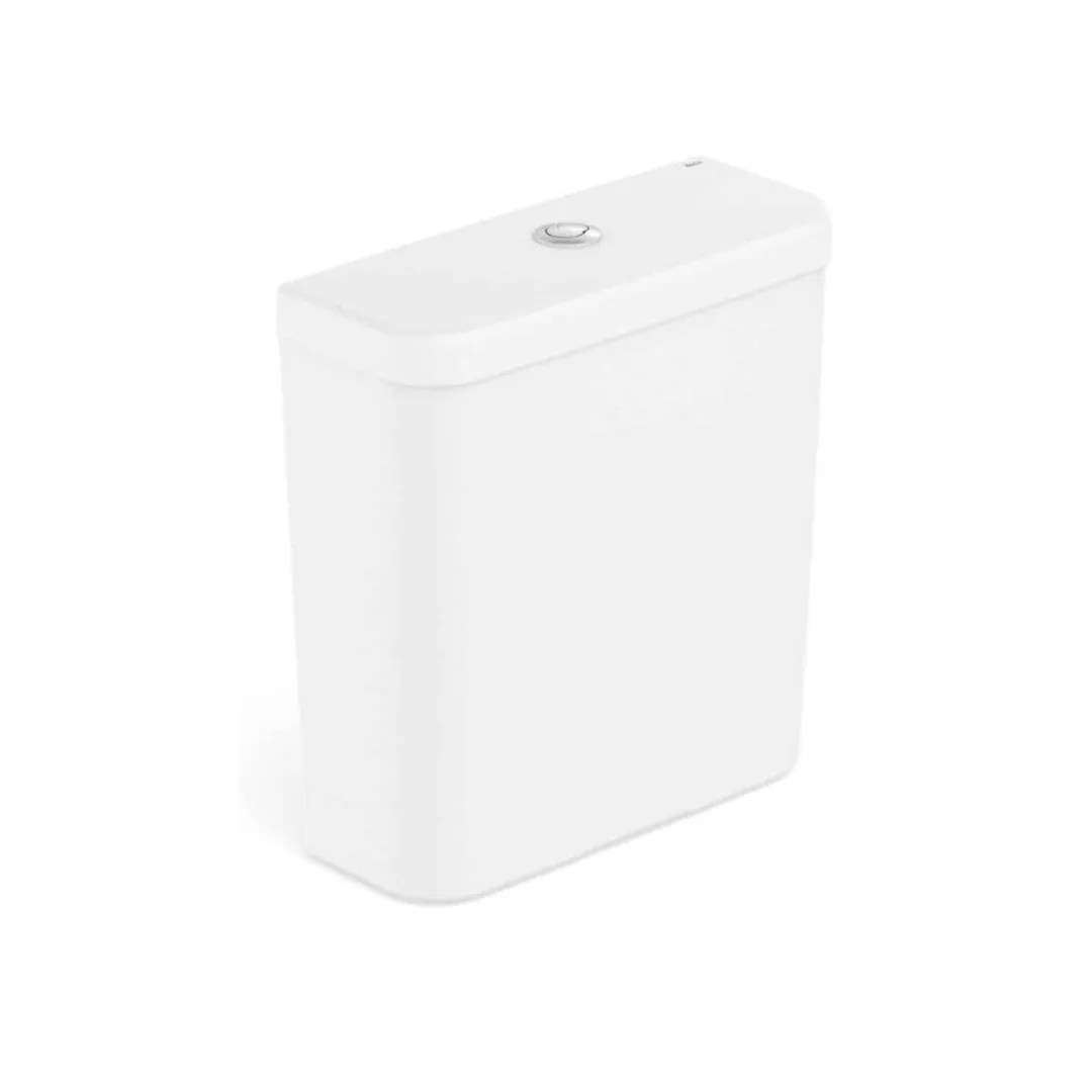 Caixa de Descarga Acoplada Roca Gap com Duplo Acionamento Blanco Matte