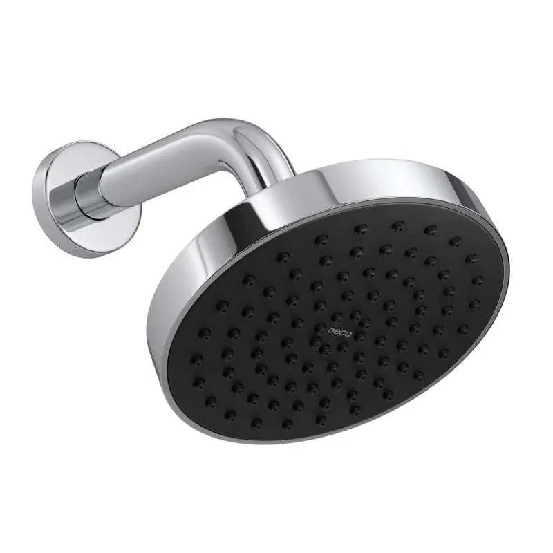Chuveiro com Tubo de Parede Deca Flex Redondo Cromado
