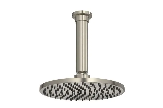Chuveiro com Tubo de Teto 21cm Inox Deca Aquamax