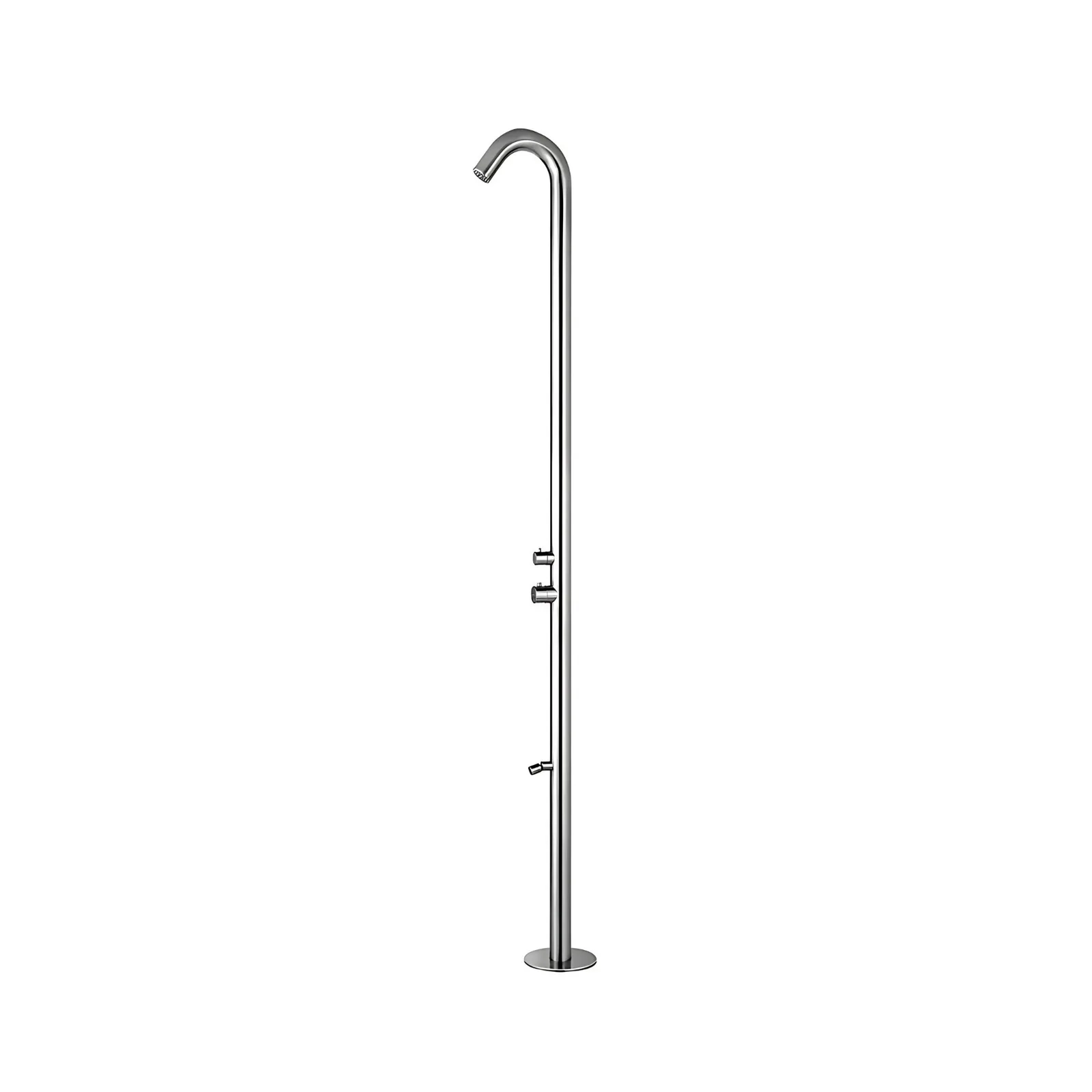 Chuveiro Doka Inox Área Externa Brushed