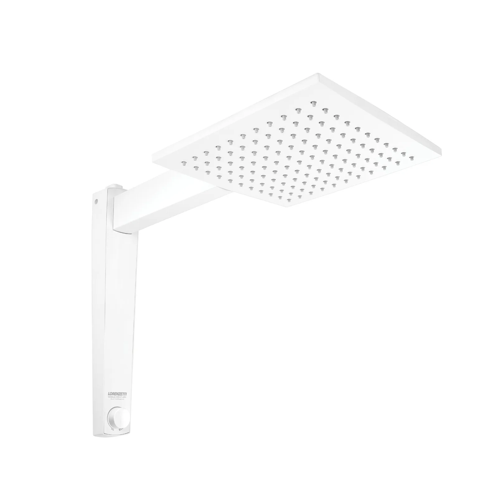 Chuveiro Elétrico Branco 220V 7500W Lorenzetti Acqua Century