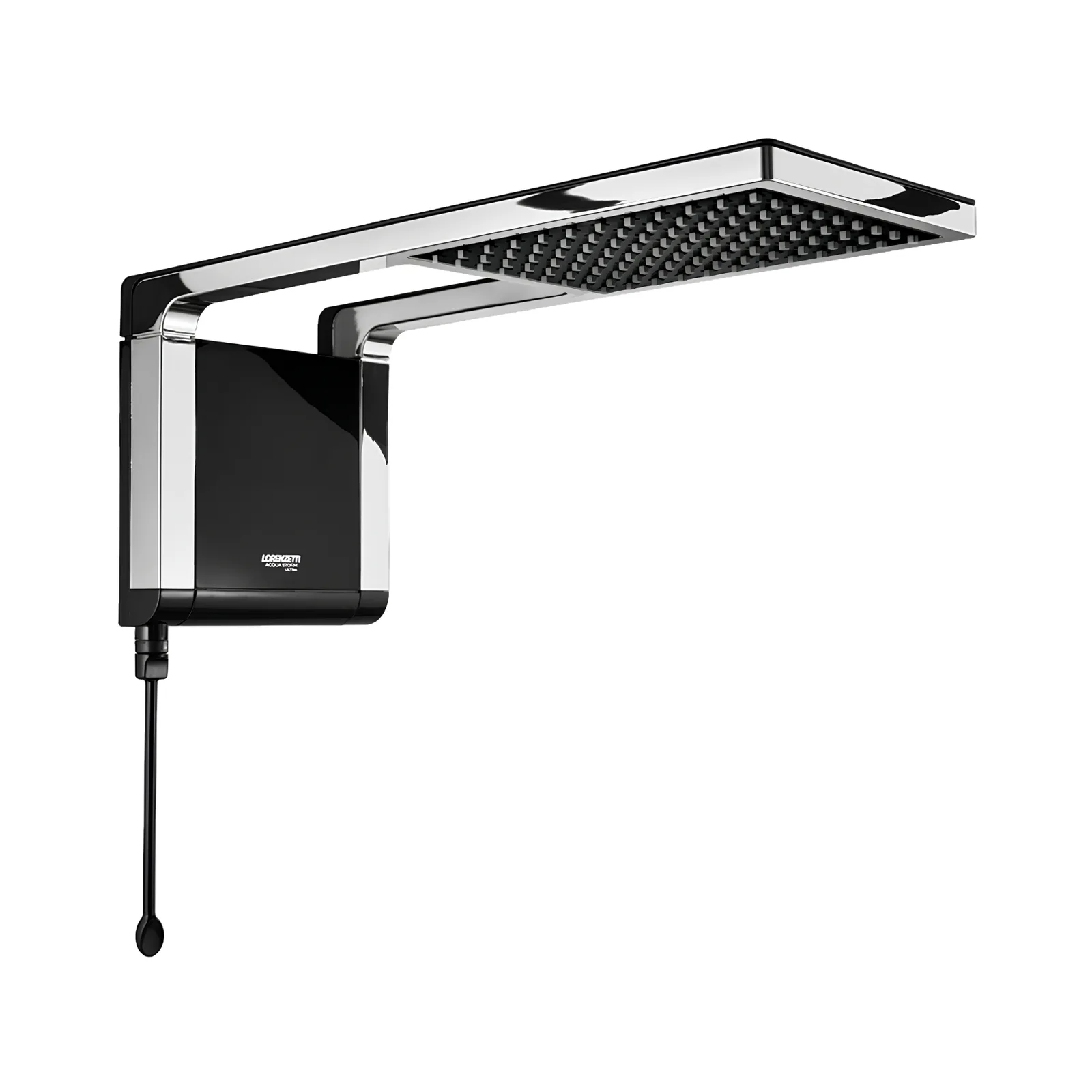 Chuveiro Elétrico Preto/Cromado 127V 5500W Lorenzetti Acqua Storm Ultra