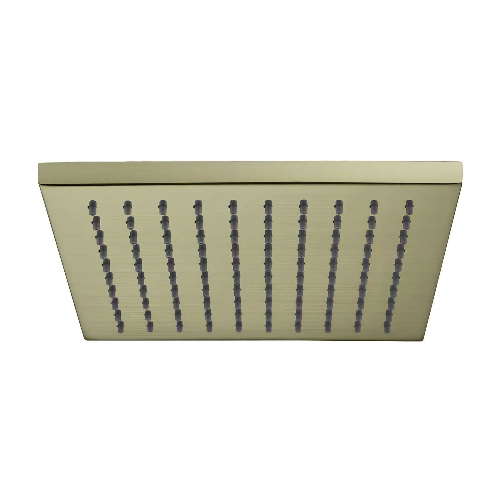 Chuveiro Quadrado sem Haste Ouro Escovado Lexxa Bagno LX41OE
