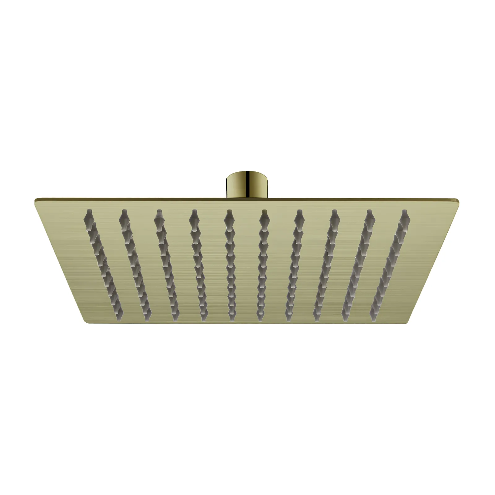 Chuveiro Quadrado sem Haste Ouro Escovado Lexxa Bagno LX40OE