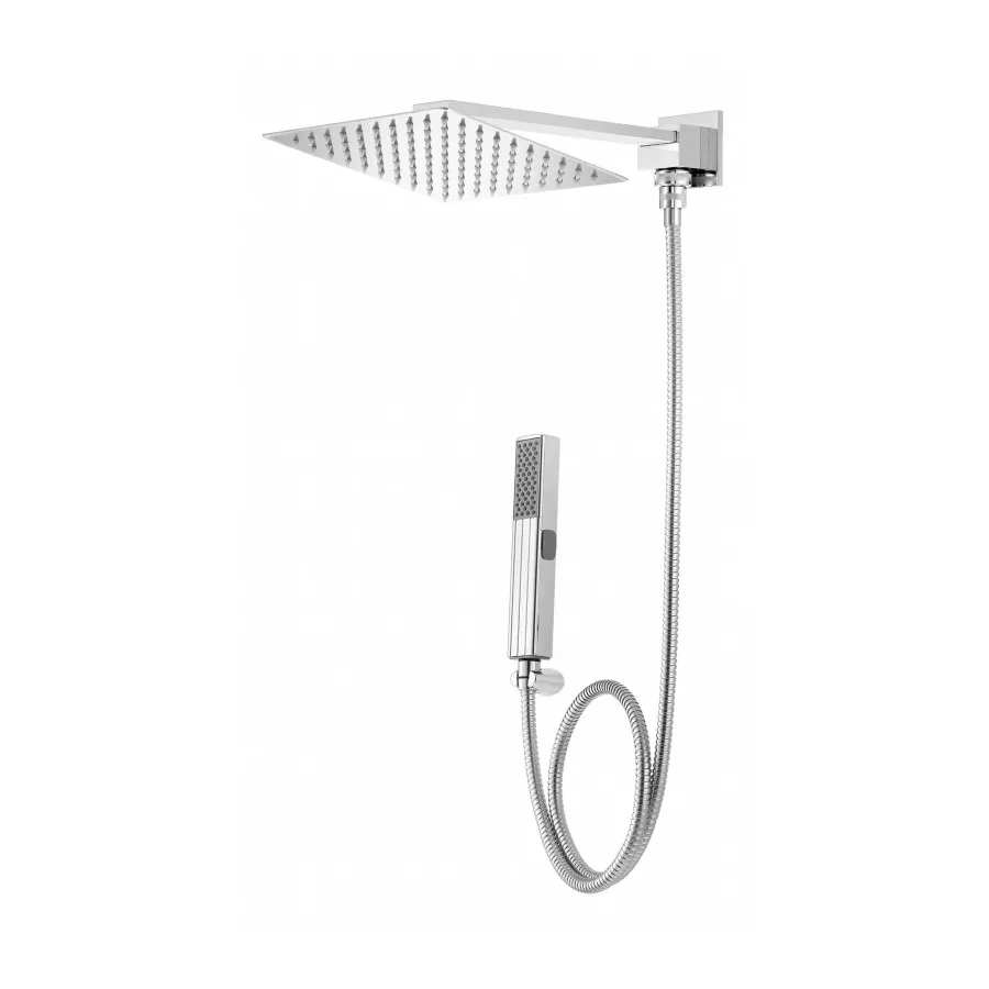 Chuveiro Meber Axiom Slim com Desviador 1989 C 210 (Cano 30cm) Cromado