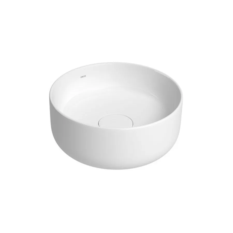 Cuba de Apoio Redonda 30cm para Banheiro Branca Deca Slim