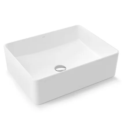 Cuba de Apoio Retangular 48x38cm para Banheiro Branca Docol