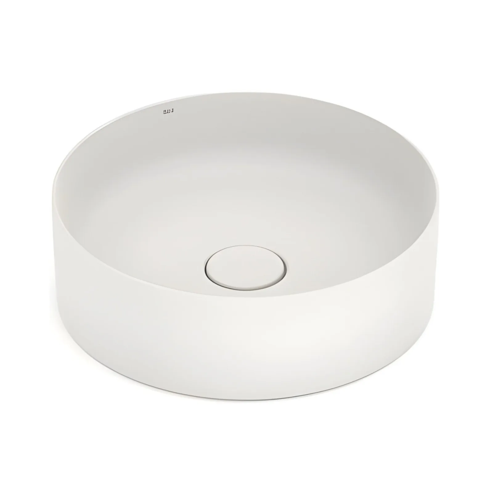 Cuba de Apoio Redonda 39cm para Banheiro Beige (Bege) Roca Terra
