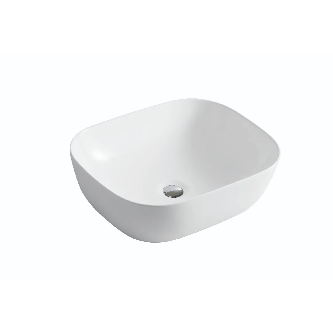 Cuba de Apoio Retangular para Banheiro 48,5x38,5 Branco Vivace
