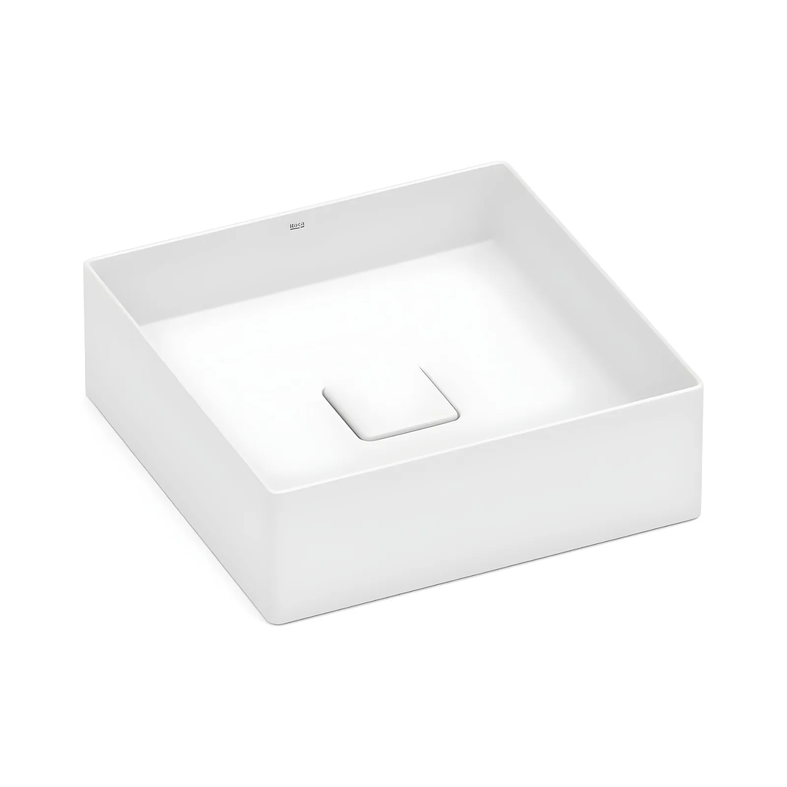 Cuba de Apoio Quadrada 35x35cm para Banheiro Blanco Mate Roca Terra