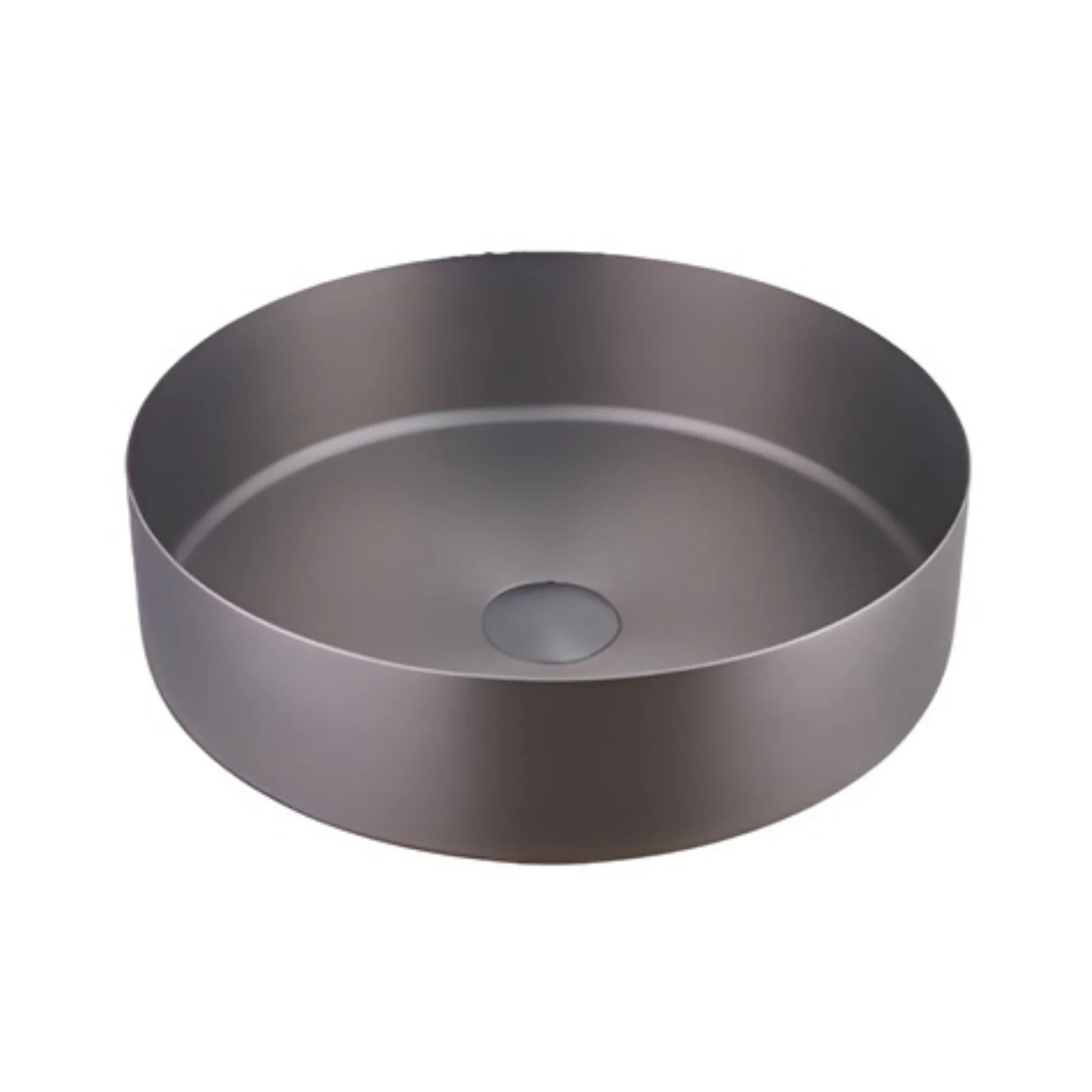Cuba de inox para lavatório com Válvula 36cm Rubinettos cub1030
