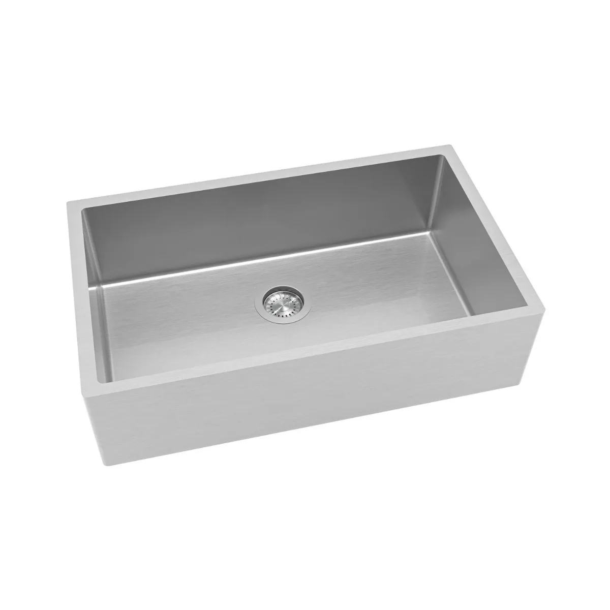 Cuba de Semiencaixe Retangular 750x445mm DeBacco Quadratino Farm Sink Steel 700 Inox