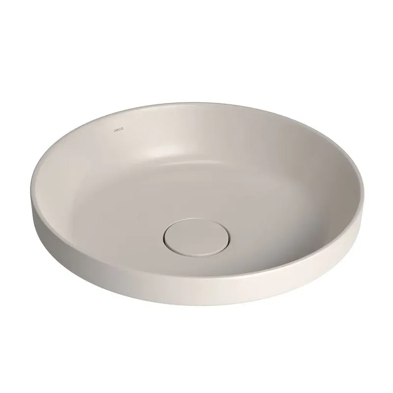 Cuba de Sobrepor Redonda 40cm para Banheiro Barbante Deca