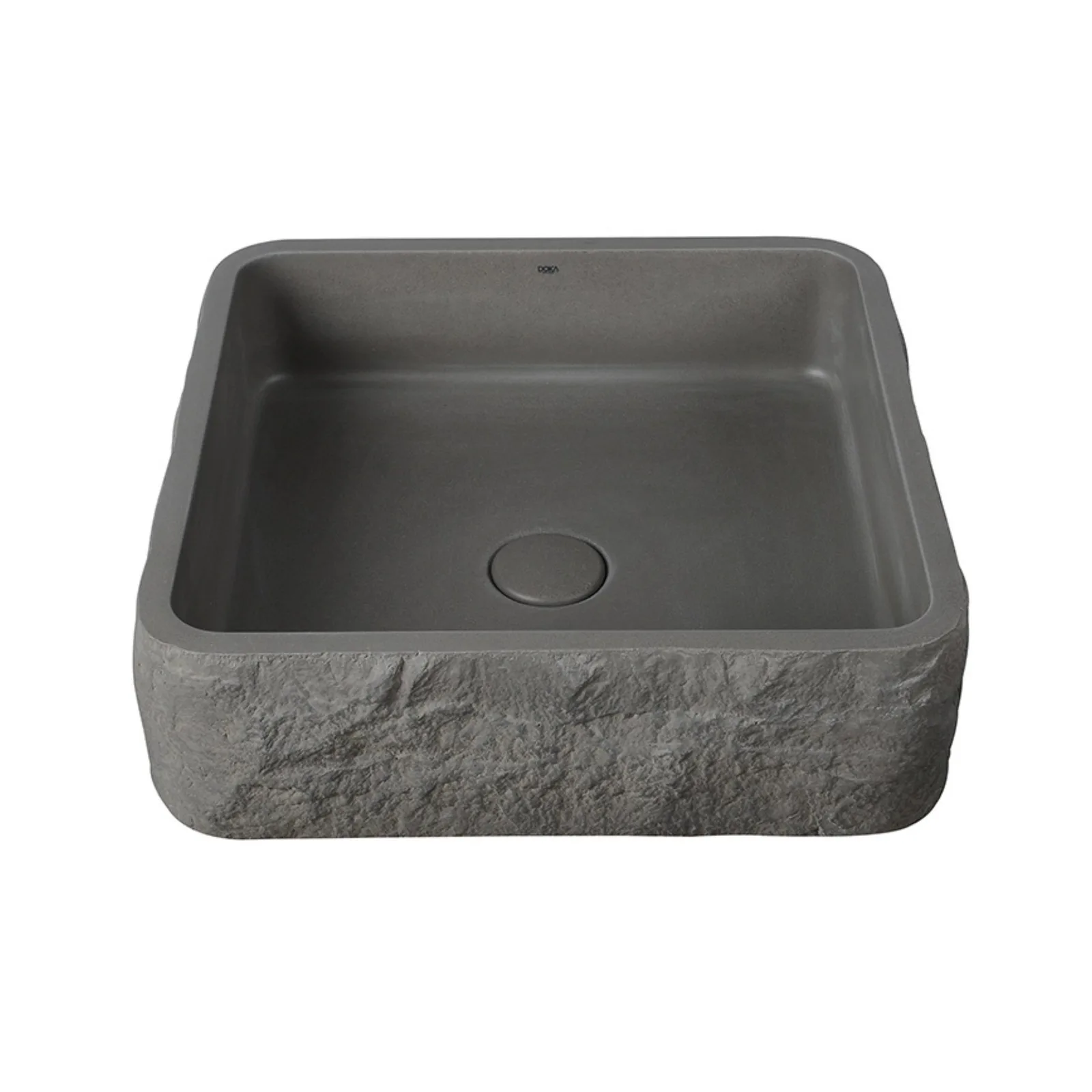 Cuba de Apoio Moss Grey Terrazzo Doka Rock GeoStone