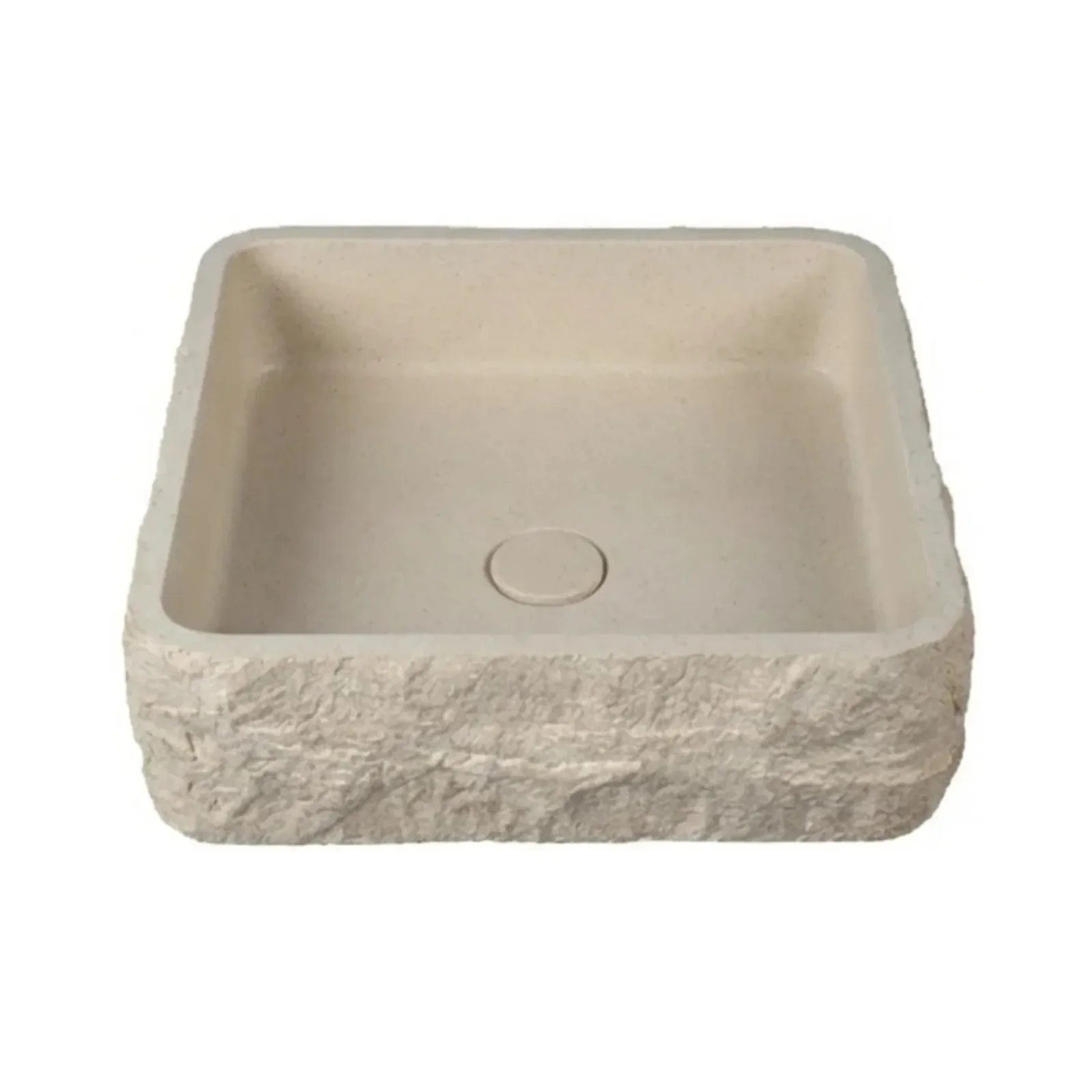 Cuba de Apoio Off White Terrazzo Doka Rock GeoStone