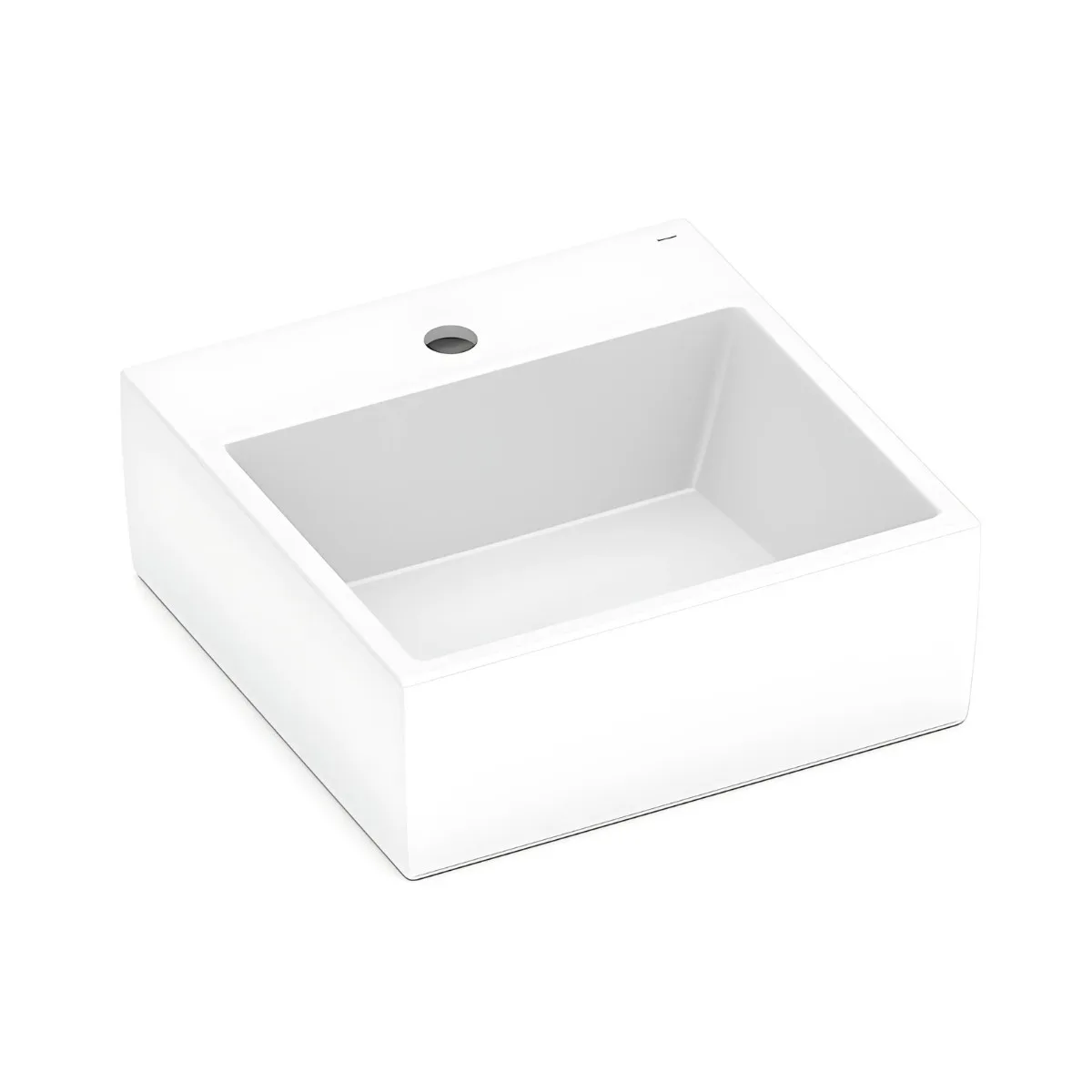 Cuba de Apoio com Mesa Quadrada 41x41cm para Banheiro Branca Roca Loft