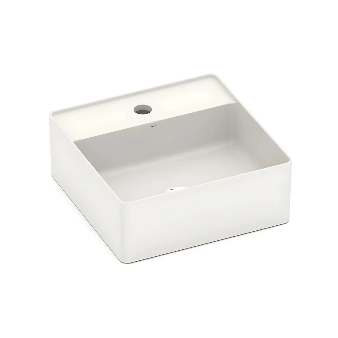 Cuba Roca Platinum Apoio P4 Quadrada Com Mesa Beige