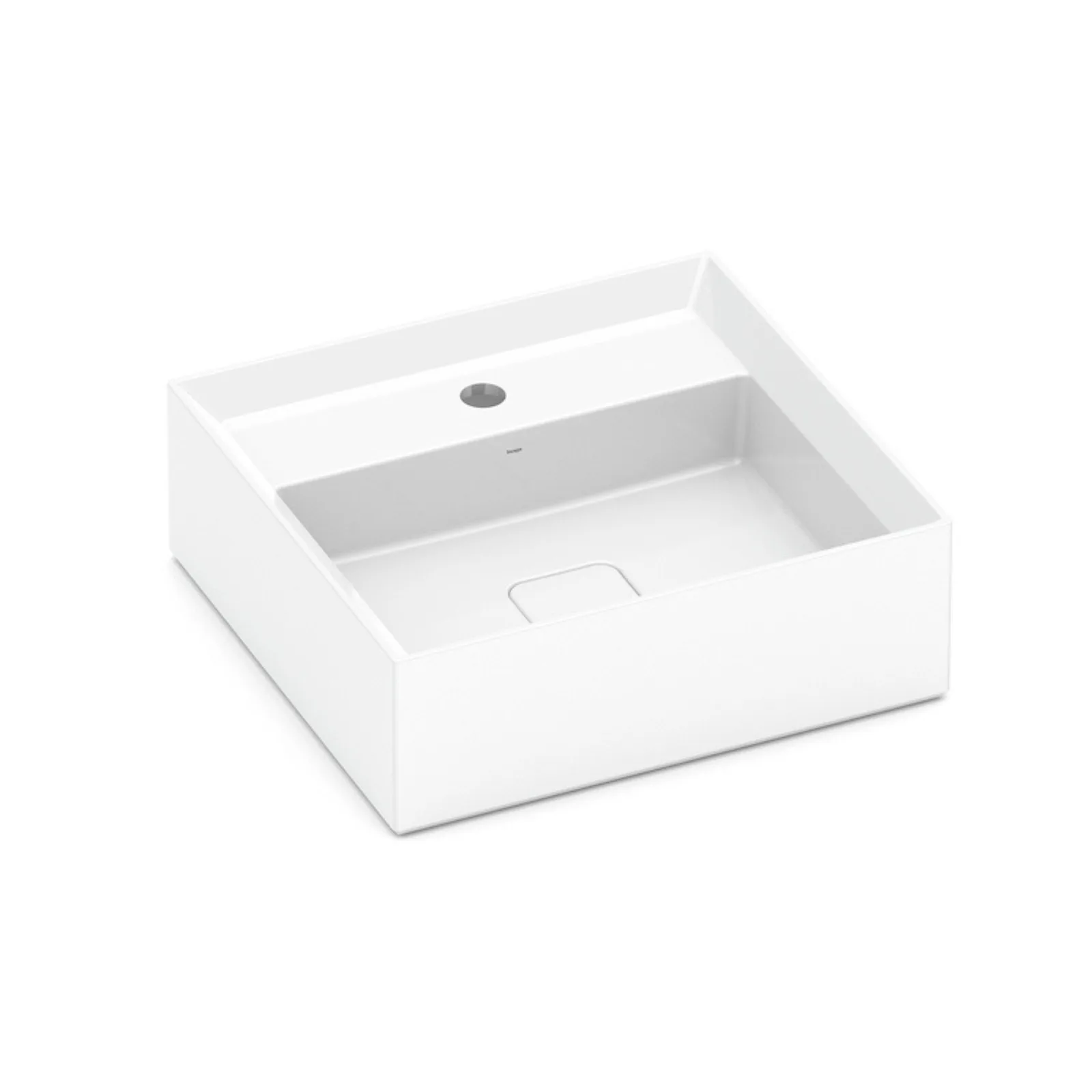 Cuba de Apoio com Mesa Quadrada 45x42cm para Banheiro Branca Roca Platinum