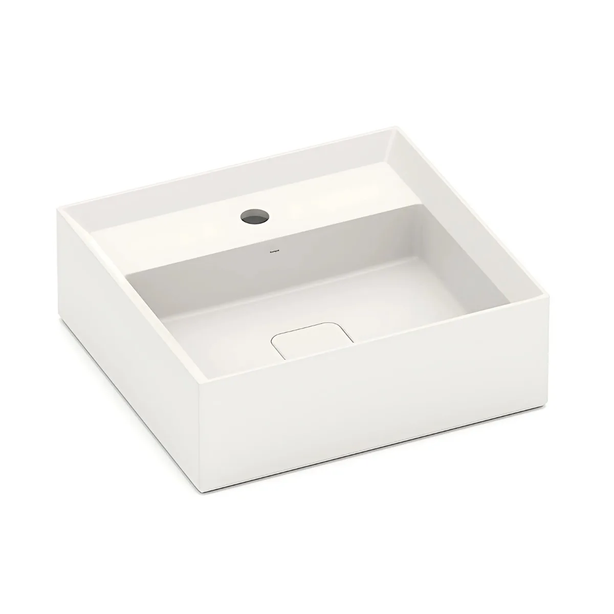 Cuba de Apoio com Mesa Retangular 45x42cm para Banheiro Beige Roca Platinum
