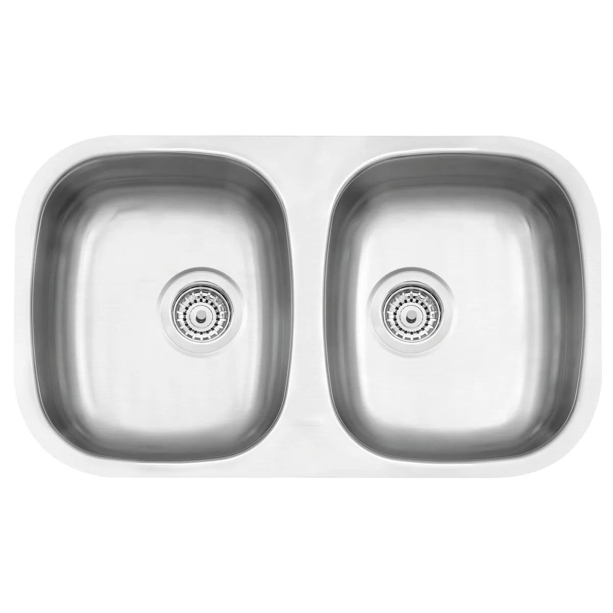 Cuba Inox de Embutir 2C 34 BL Acetinado 72x40cm Tramontina Isis