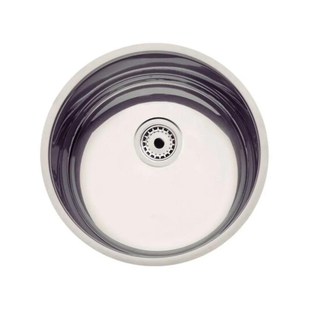 Cuba de Embutir Redonda 38cm para Cozinha Inox Tramontina