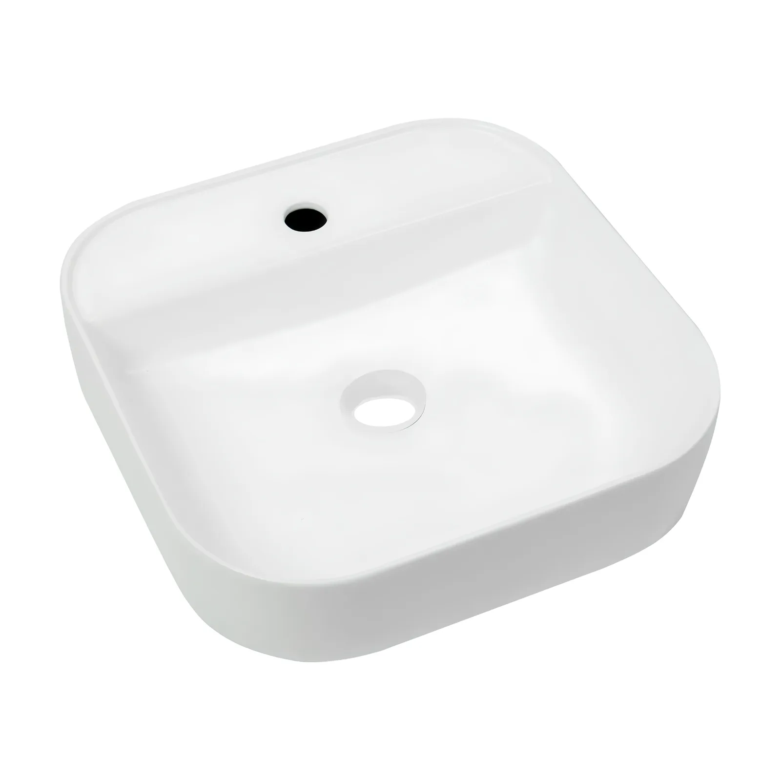 Cuba de Apoio com Mesa Branco 45x45 Lexxa Bagno LX760