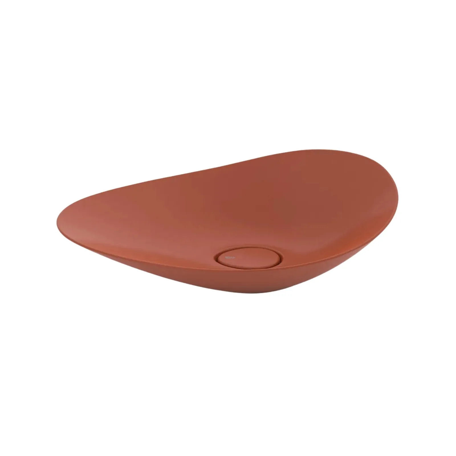 Cuba de Apoio Oval 62x38,5cm para Banheiro Terracota Roca Ruy Ohtake