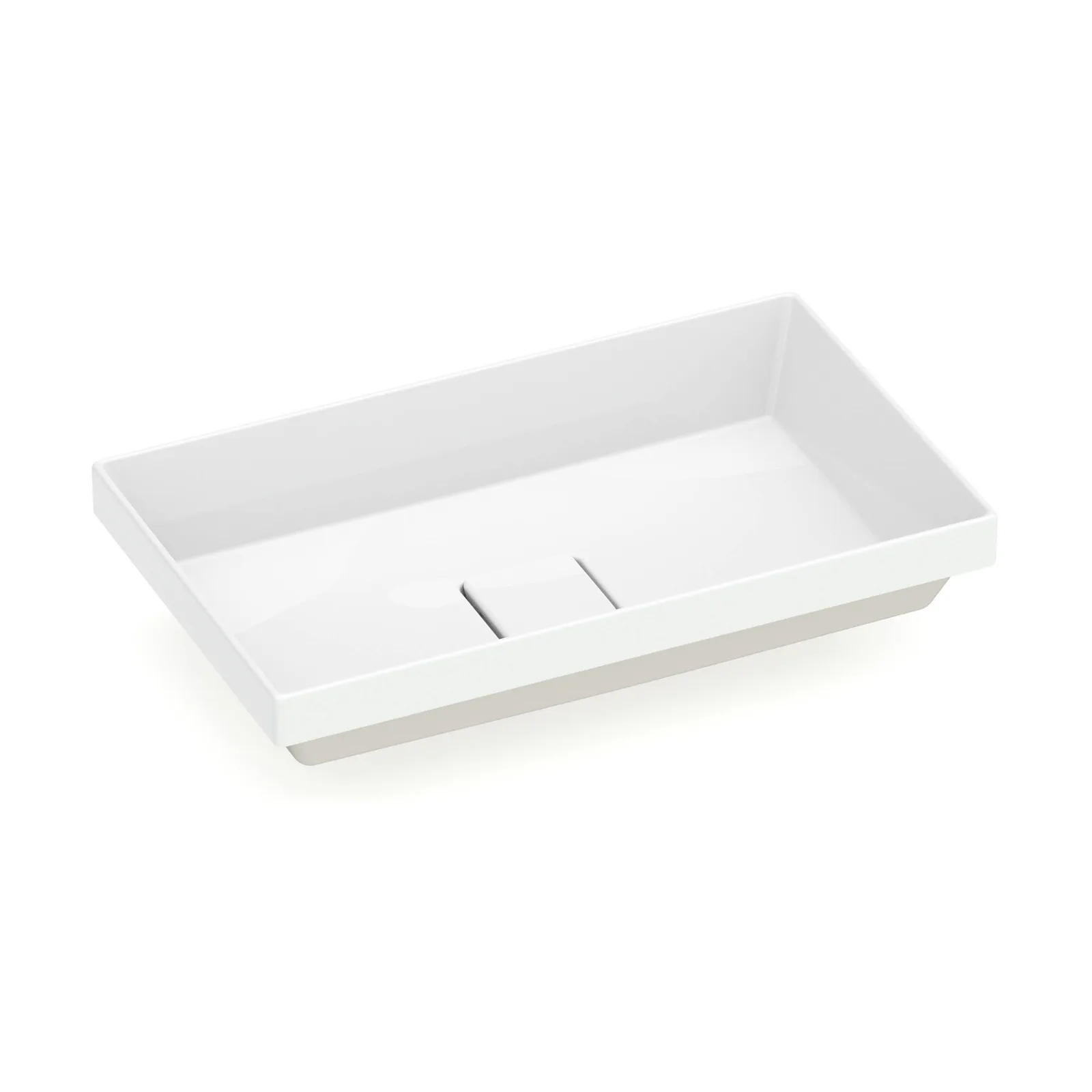 Cuba de Sobrepor Retangular Branco 50x30 Roca Terra T17 A327B3D000